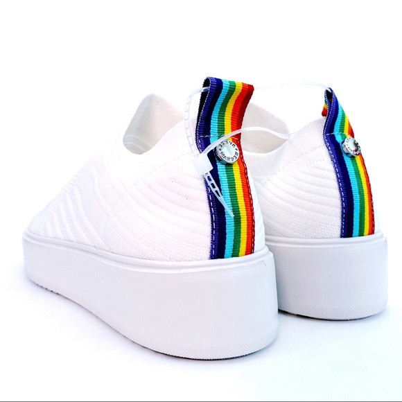 🆕 Steve Madden Brixie Platform Sneakers Shoes - Picture 4 of 11